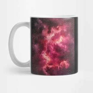 Red Galaxy Mug
